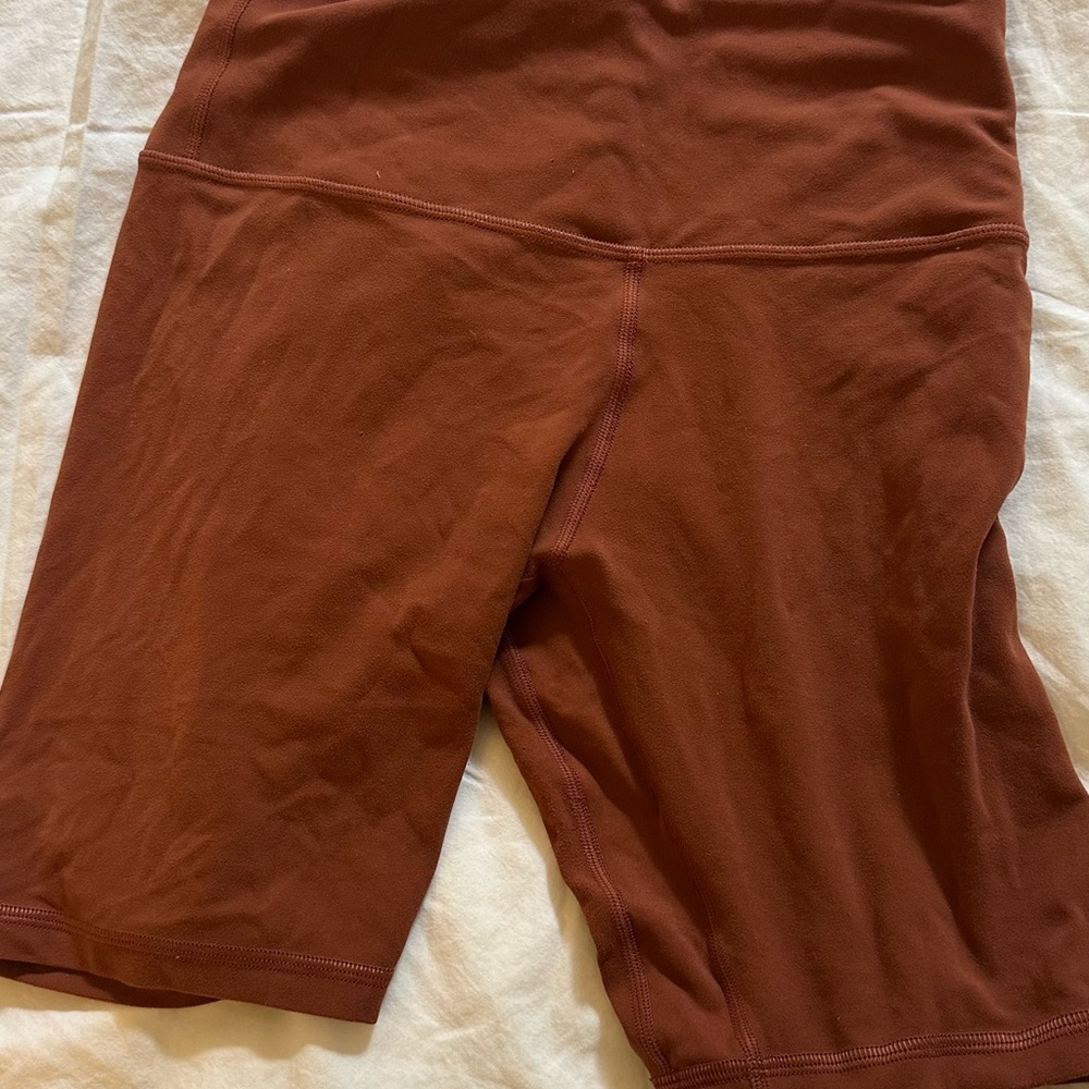 lululemon athletica Rust Bike Shorts